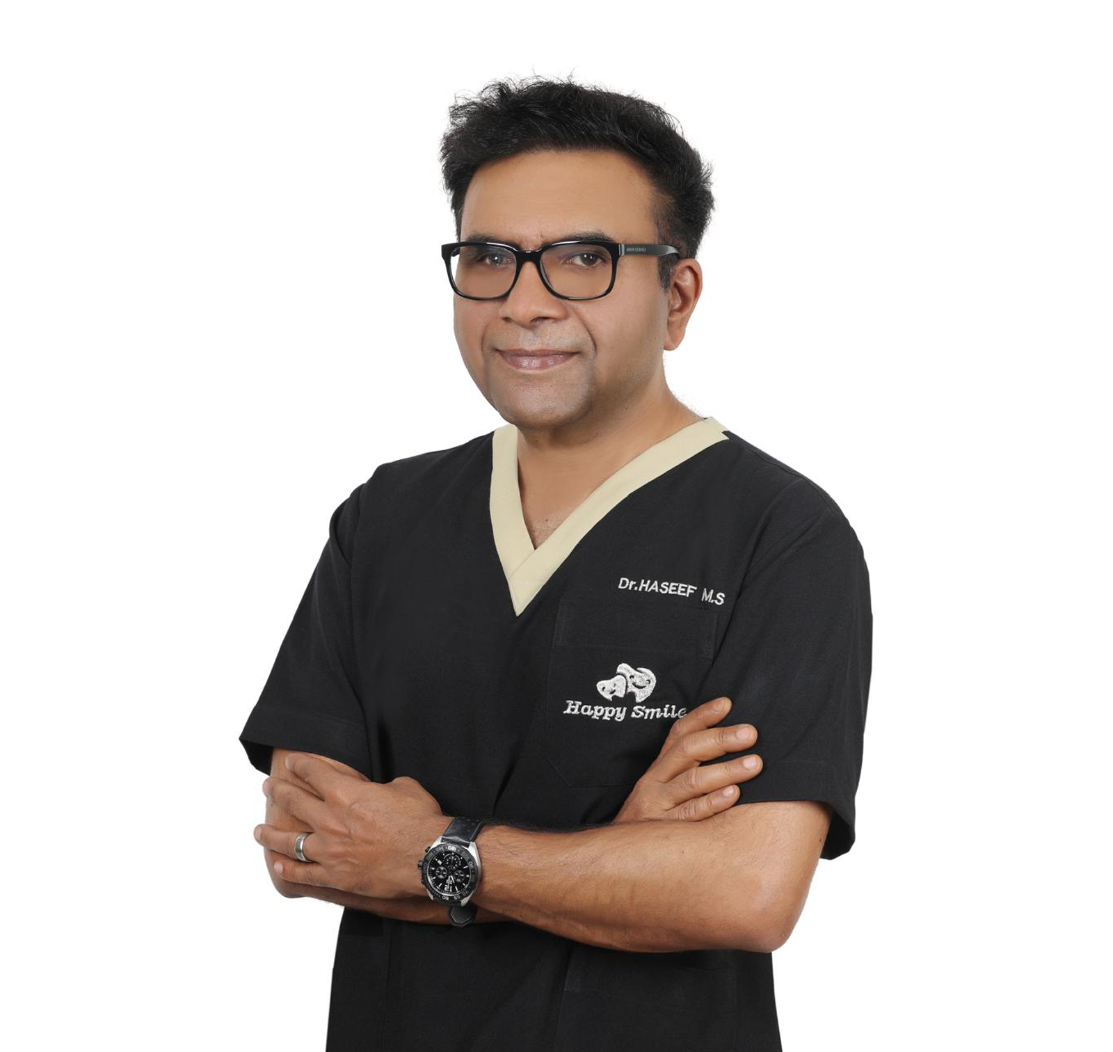 Dr Haseef Sainulabdeen, dentist at Happy Smile Dental Clinic Al Ain